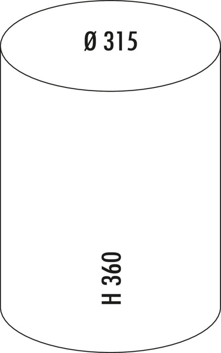 Wesco | Rondo 2, Abfallsammelsystem, silber