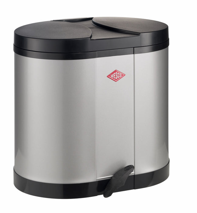 Wesco | Ökosammler 170, freistehender Behälter, silber