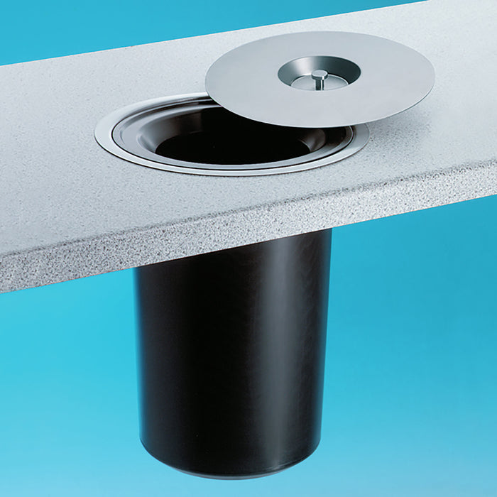 Wesco | Dassa 2, freistehender Behälter, Edelstahl mit Kunststoffeinsatz, Abfallvolumen 11 Liter