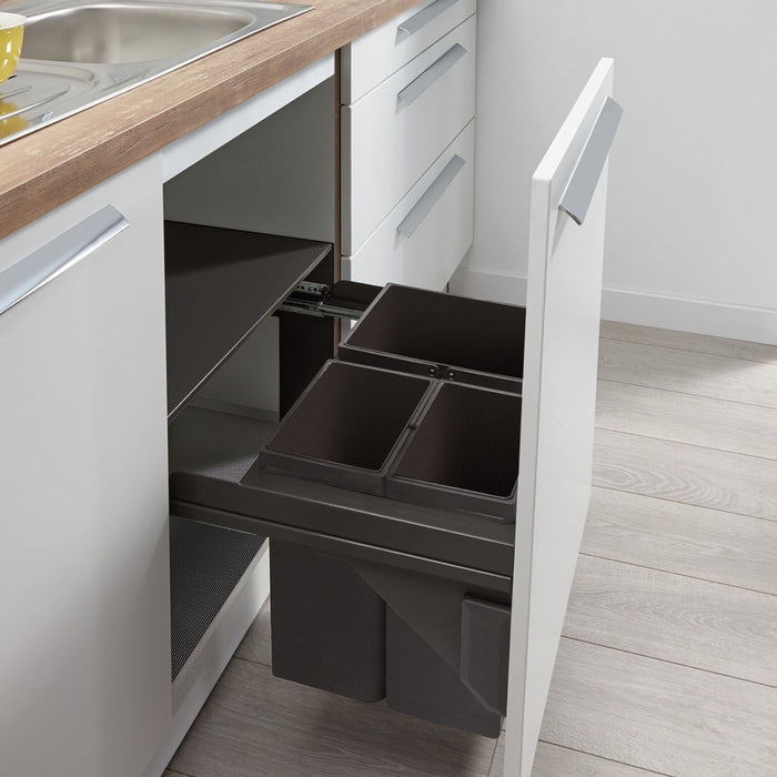 Wesco | Pullboy Soft Comfort 335 K/600-3, Abfallsammelsystem, anthrazit