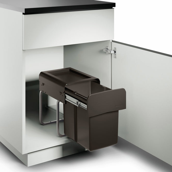 Naber | Clap 1/300-1 | Abfallsammler für Drehtüren | anthrazit