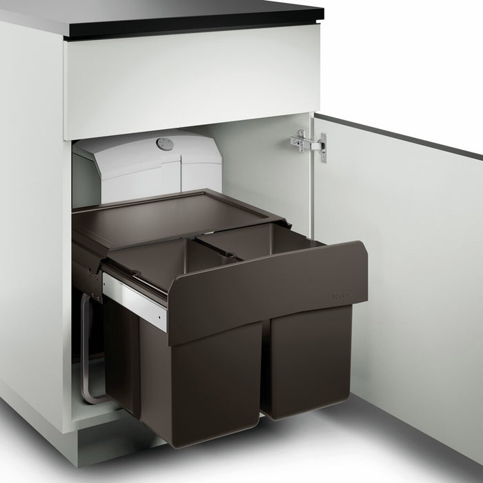 Naber | Clap 3/500-2 | Abfallsammler für Drehtüren | anthrazit