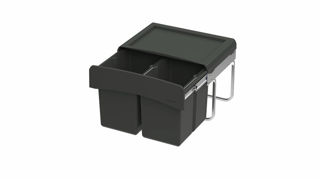 Naber | Clap 3/500-2 | Abfallsammler für Drehtüren | anthrazit