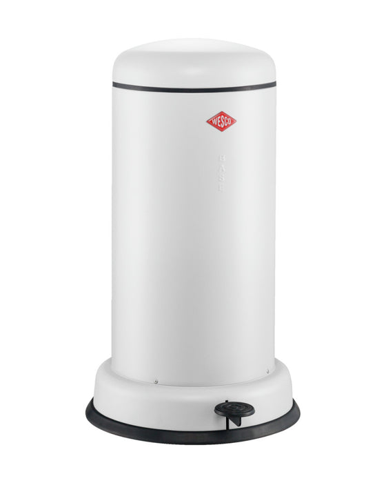 Wesco | Baseboy® 20, freistehender Behälter, weiß matt