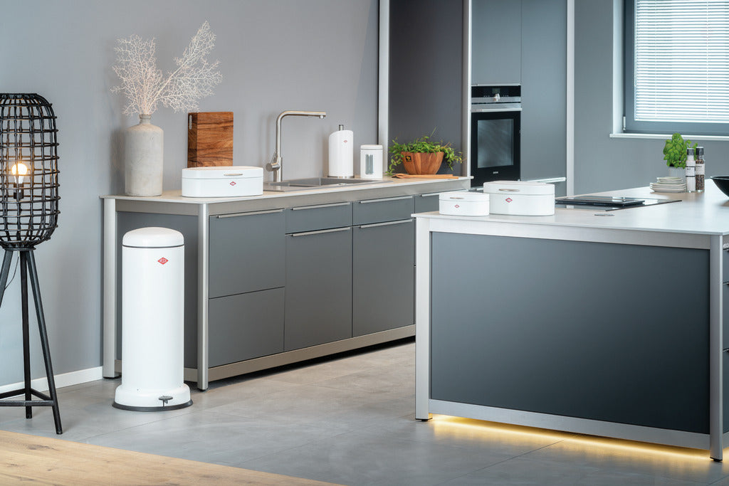 Wesco | Big Baseboy® 30, freistehender Behälter, weiß