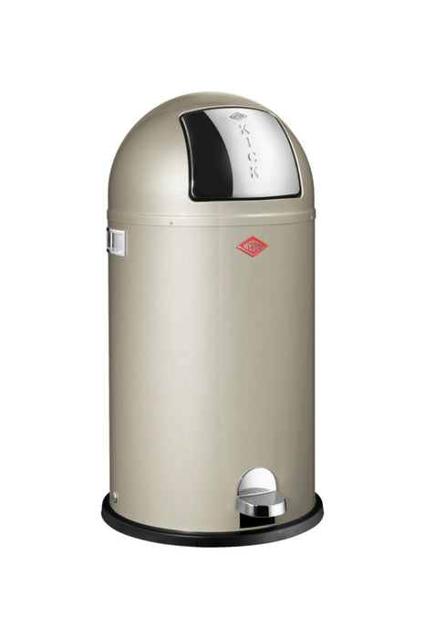 Wesco | Kickboy®, freistehender Behälter, neusilber