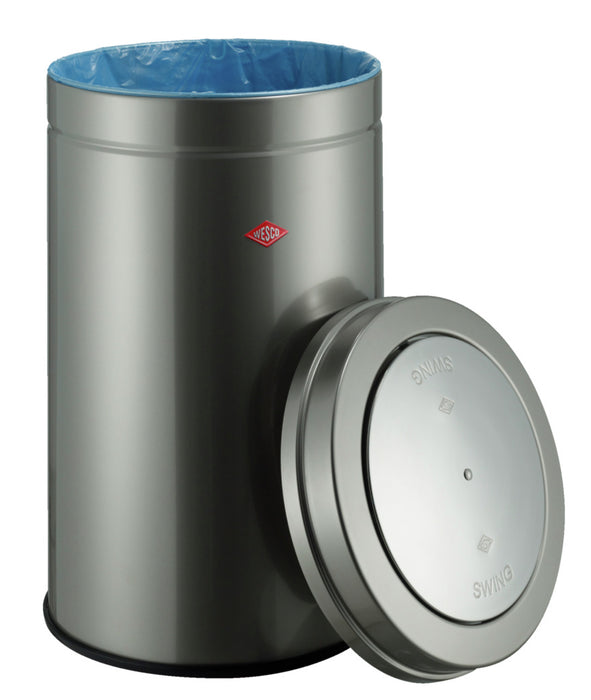 Wesco | Big Swing, freistehender Behälter, neusilber