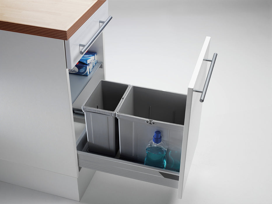 Wesco | Pullboy Vario 320 S/400-2, Abfallsammelsystem, alugrau