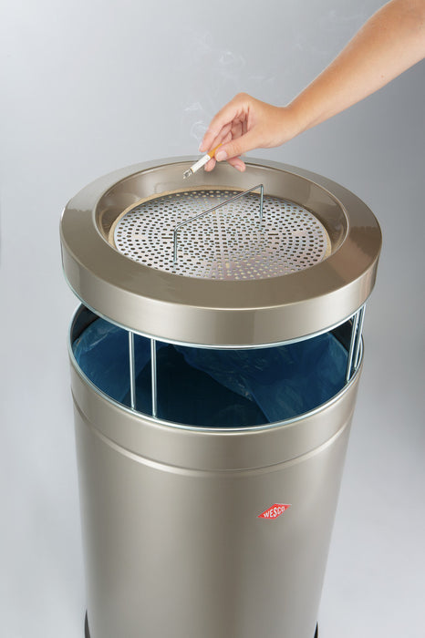 Wesco | Big Ash, Standascher, neusilber