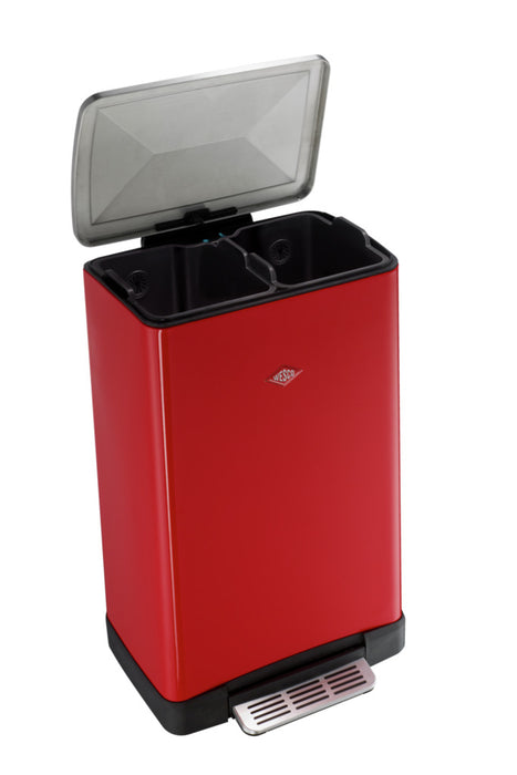 Wesco | Big Double Boy, freistehender Behälter, rot
