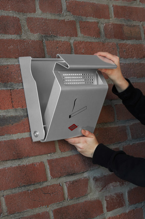 Wesco | Wandascher, , silber