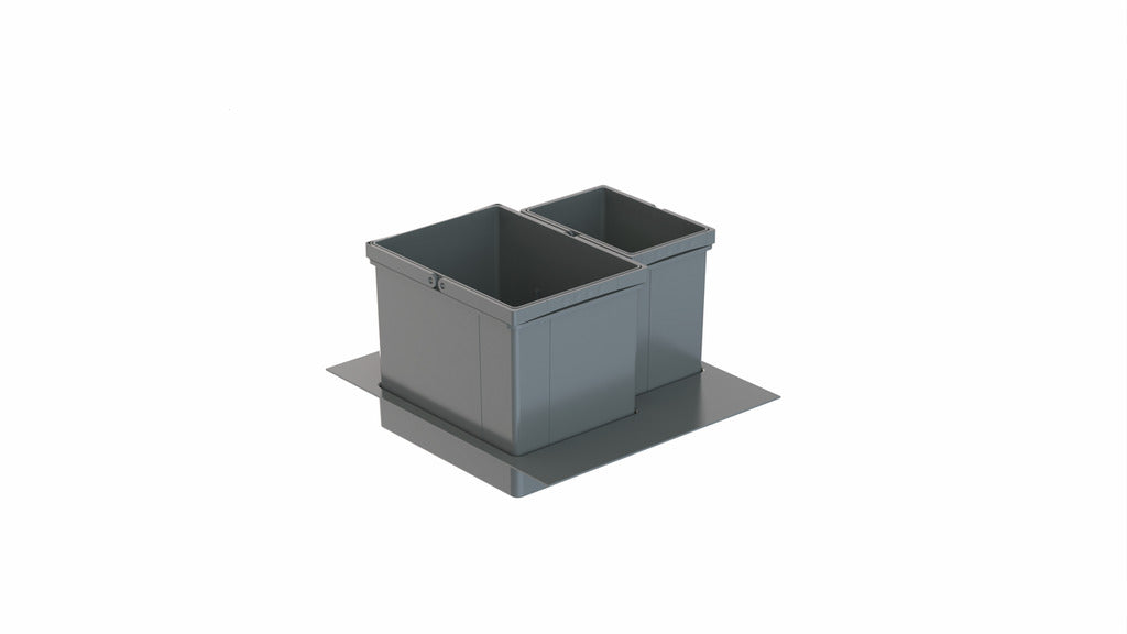 Wesco | Pullboy Versa 265 K/500-2, Abfallsammelsystem, oriongrau, H 265 mm