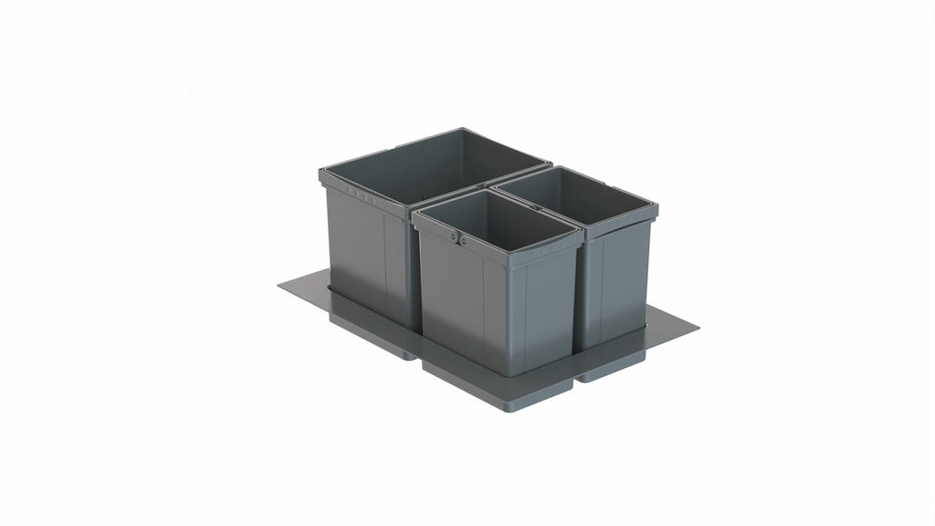 Wesco | Pullboy Versa 265 S/500-3, Abfallsammelsystem, oriongrau, H 265 mm