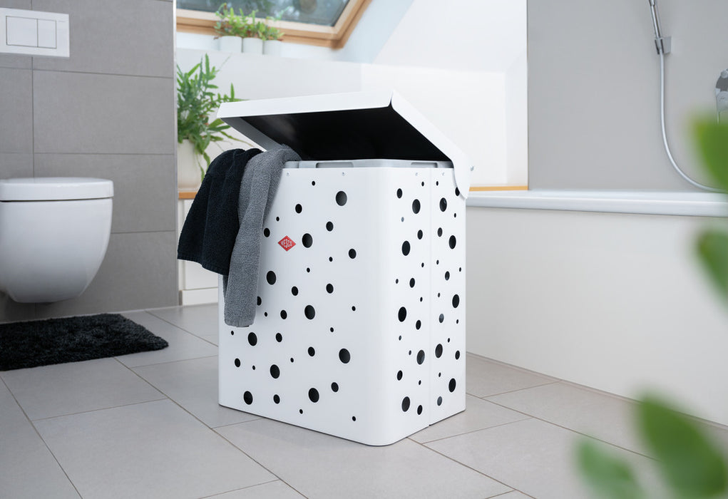 Wesco | Wäschebox Duo 1 , Schrankausstattung, weiß matt