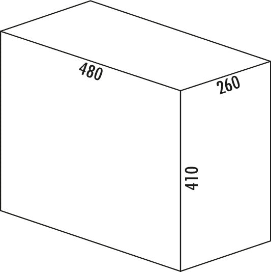 Naber | Bio Trio DT Abfallsammler für Drehtüren Biodeckel anthrazit