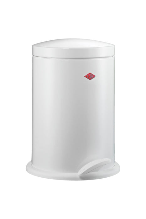 Wesco | Tretabfallsammler 116, freistehender Behälter, weiß