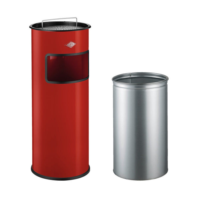 Wesco | Standascher 50 mit Sieb und Einsatz, Standascher, rot