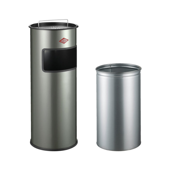 Wesco | Standascher 50 mit Sieb und Einsatz, Standascher, neusilber