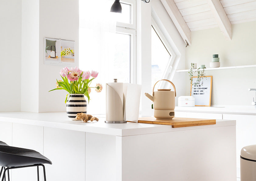 Wesco | Papierrollenhalter, Papierrollenhalter, mandel