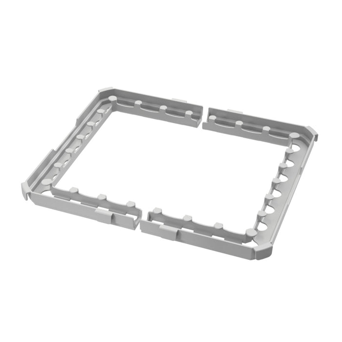 Naber | Cox® Base 360 R 500-1 Abfallsammler für Frontauszüge hellgrau 360 mm