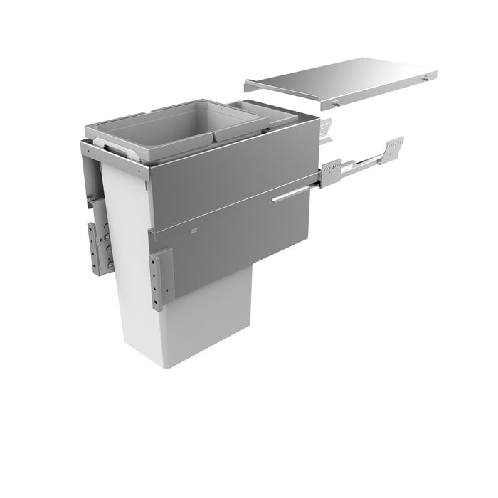 Naber | Cox Clan® 580 300-2 Abfallsammler für Frontauszüge hellgrau 580 mm