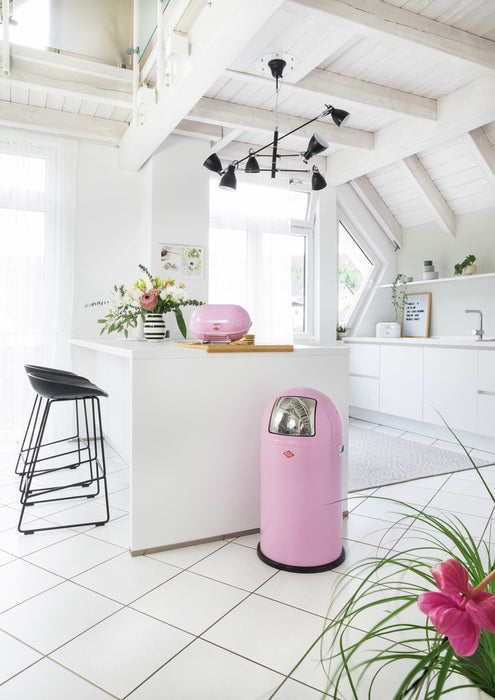 Wesco | Pushboy®, freistehender Behälter, pink