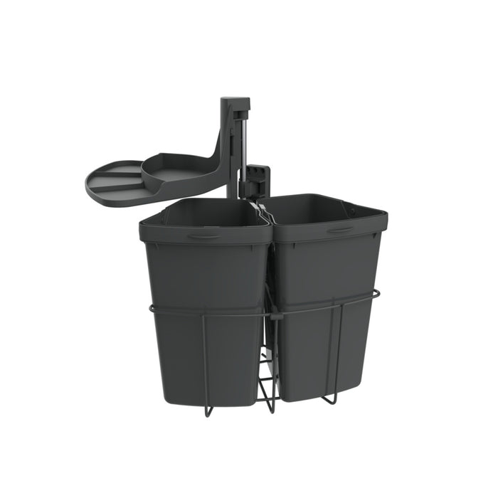 Naber | Cabbi® junior 2 | Abfallsammler für Schwenktechnik | anthrazit