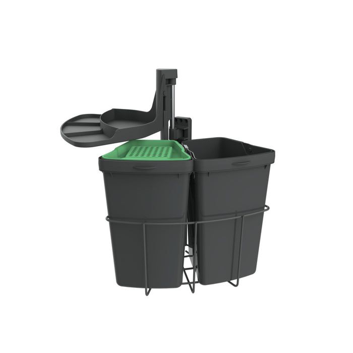 Naber | Cabbi® junior 2 plus | Abfallsammler für Schwenktechnik | anthrazit