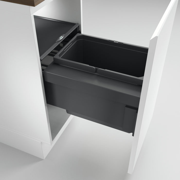 Naber | Cox® Base 360 S 400-1 Abfallsammler für Frontauszüge anthrazit 360 mm