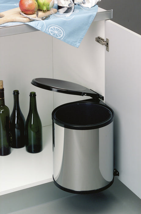 Wesco | Rondo 5, Abfallsammelsystem, Edelstahl/schwarz