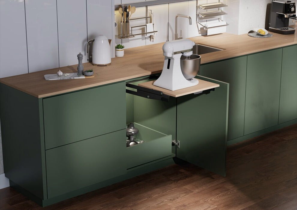 Naber ChefsTable Schwenkbeschlag, Schrankausstattung, anthrazit