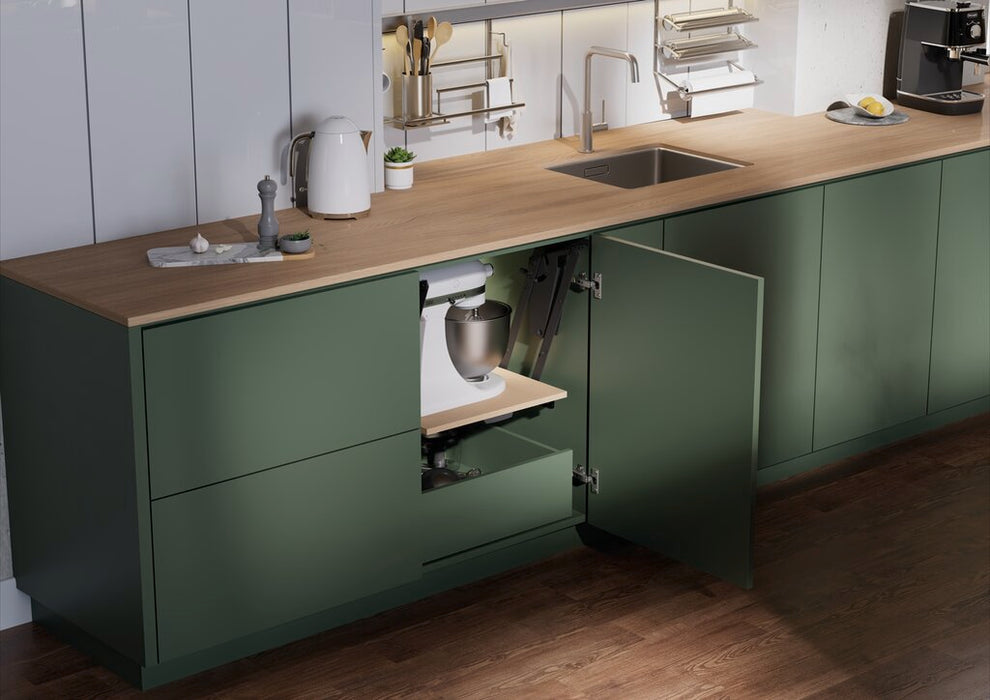 Naber ChefsTable Schwenkbeschlag, Schrankausstattung, anthrazit