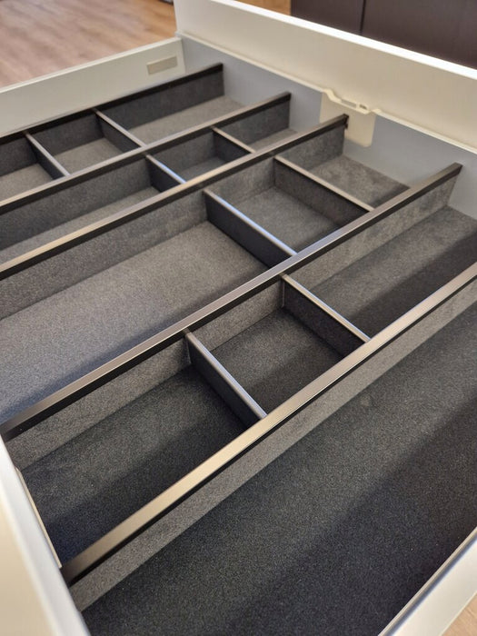 Naber Ergänzungsschale Kvalito, Besteckeinsatz, 150 mm, anthrazit