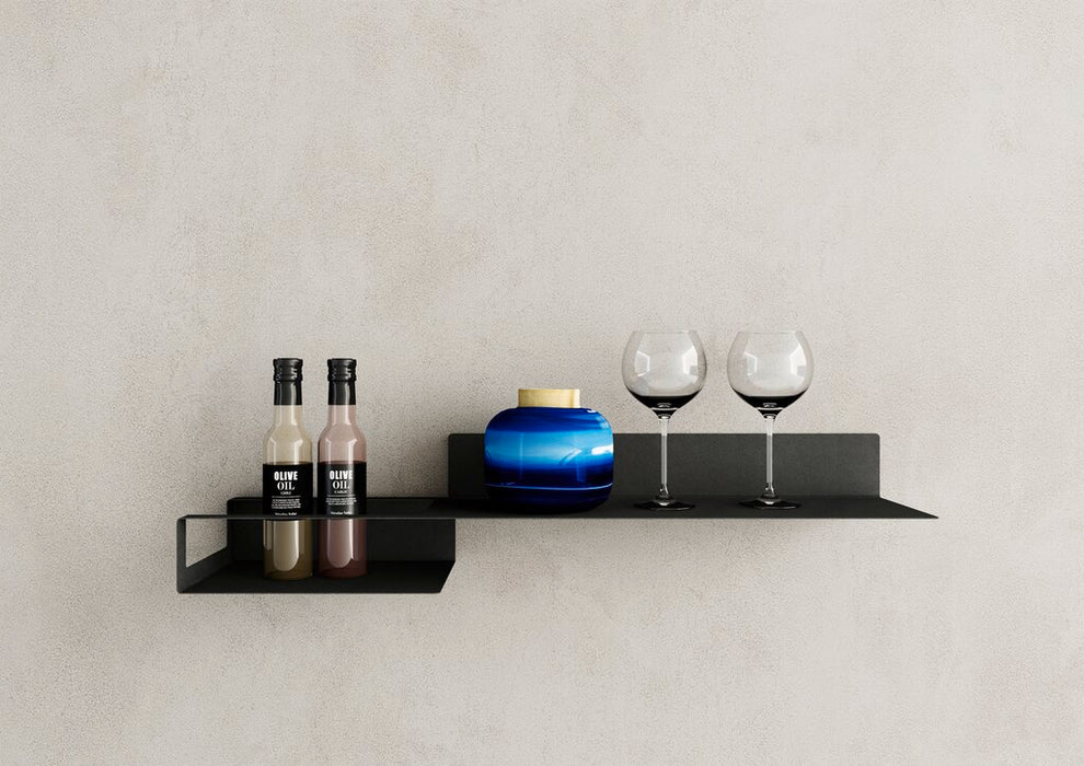 Naber Steps 2 Wandregal Reling, Regalsystem, B 900 mm, 9 kg