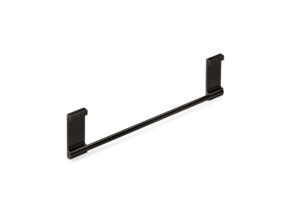 Naber | Alto Tuchhalter 1, Relingsystem, schwarz matt