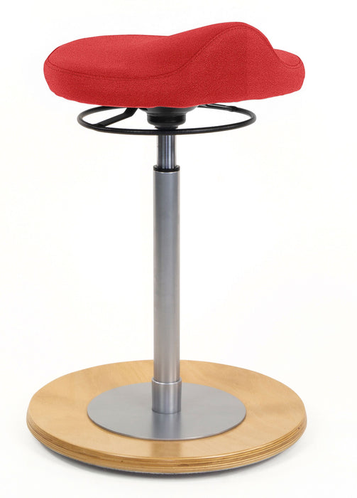 Pendelhocker mit ergonomisch geformtem Komfortsitz 1101 | Gestell Buche