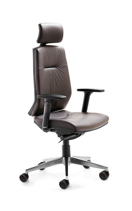 Drehstuhl 2480 | Gestell Aluminium poliert