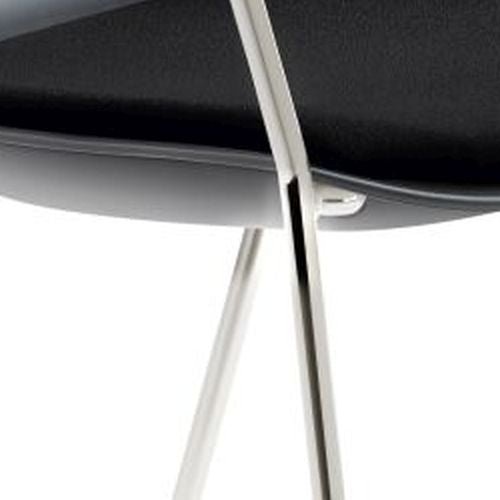 Stapelstuhl | myPRIMO | Schwarz | Gestell Chrom