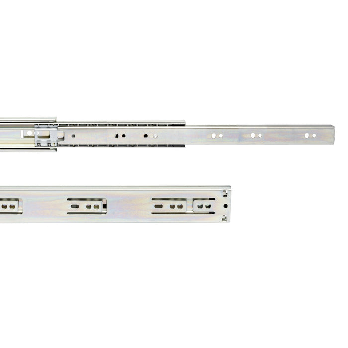 Satz kugelgelagerter Korpusschienen Schubladen Vollauszug, H 45mm, L 350mm, Stahl, Verzinkt
