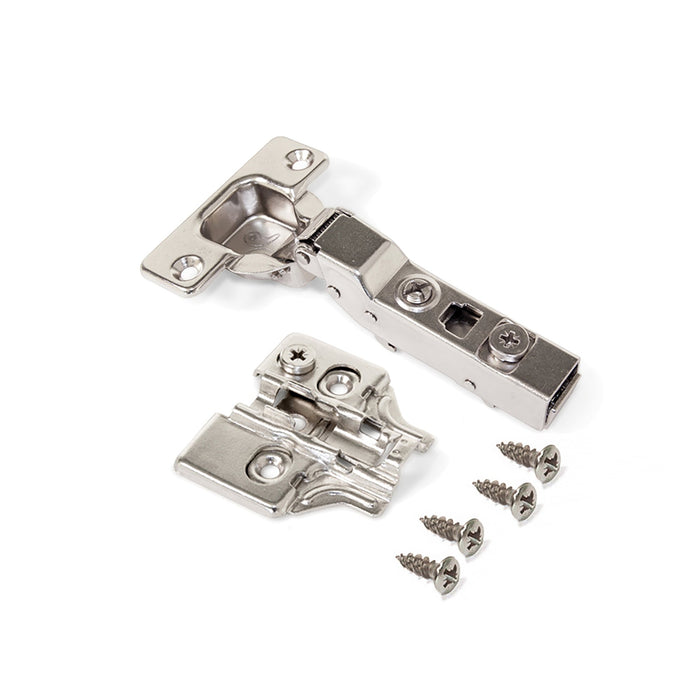 Kit von 20 Topfscharniere X91N telanschlag Anschraubplatte, H 0, Stahl, Vernickelt