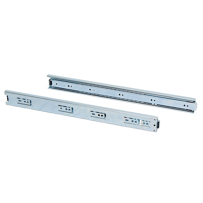 5er Satz Kugelführungen, H 45mm, T 650mm, Vollauszug, verzinkt