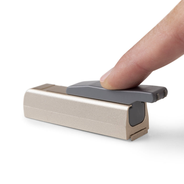 Kit von 10 Dämpfungskolben Mildy Flügeltür, Schließautomatik, Kunststoff, Matt vernickelt