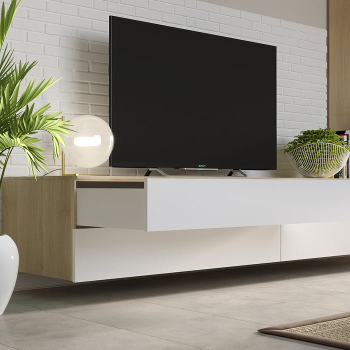 Satz Unterflurführungen Silver, Vollauszug, Push, T 250mm, Stahl, Verzinkt