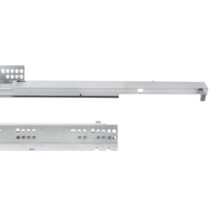 Satz Unterflurführungen Silver, Vollauszug, Schließautomatik, T 350mm, Stahl, Verzinkt