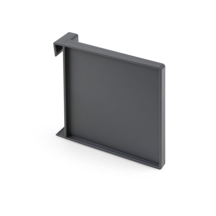 Trennwandset die Innenausstattung der Schubladen Vertex-Concept, Breite 600mm, Aluminium Kunststoff, Anthrazitgrau