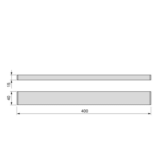 Magnetleiste Küchenmesser, Edelstahl