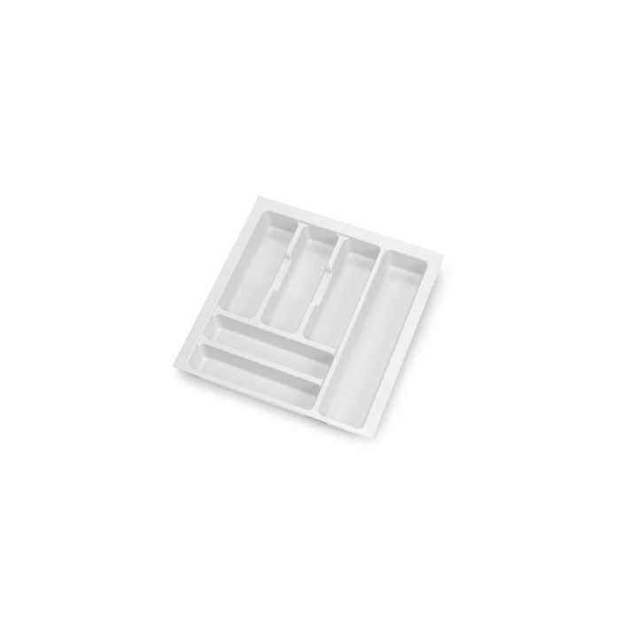 Besteckeinsatz Optima Vertex/Concept, T 500mm, Stärke 16mm, Modul 450mm, Kunststoff, weiss