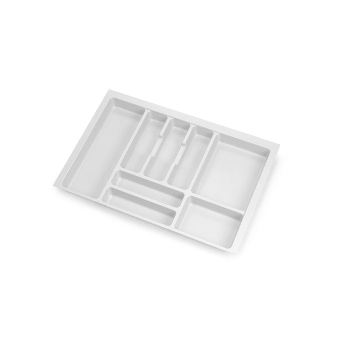 Besteckeinsatz Optima Vertex/Concept, T 500mm, Stärke 16mm, Modul 700mm, Kunststoff, weiss