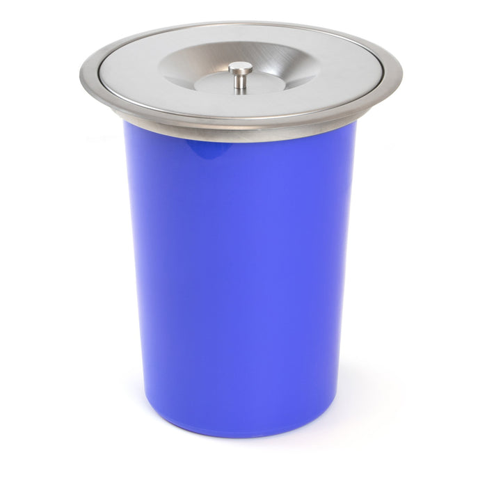 Recyclingbehälter 7 Liter, Edelstahl Kunststoff