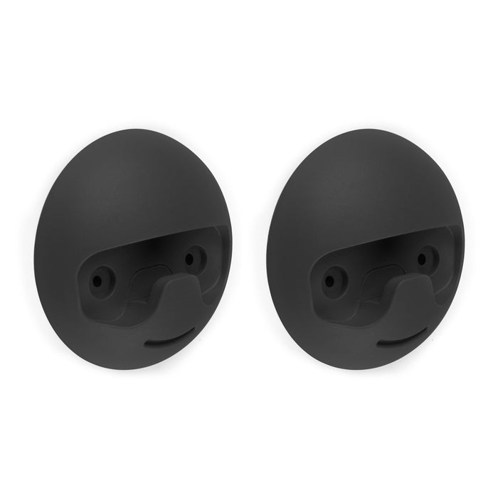 Napier Wandaufhänger, Schwarz, Kunststoff